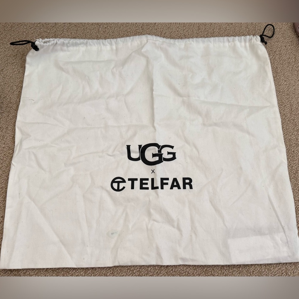 UGG x Telfar White Dust Bag